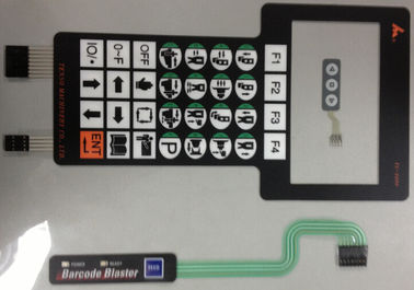 Gümüş Su geçirmez Membrane Switch PCB, Membran Klavye Anahtarlar Yapıştır