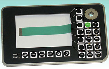 Su geçirmez 3m Yapıştırıcı PCB Membran Elektronik Okuma Makinesi İçin Tuş Takımı Anahtarı