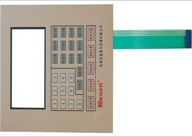Kabartma PC / PET Membrane Switch Panel 0.05mm - 1.0mm Ön Panel Kaplamalar