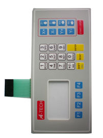PET Membran Switch Panel, İş Makineleri Tactile Dome Anahtarı