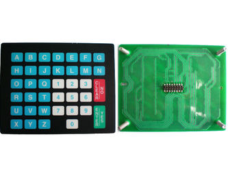 Dokunsal PCB Membrane Switch Panel, Ekran Baskılı Membran Anahtar Anahtarı
