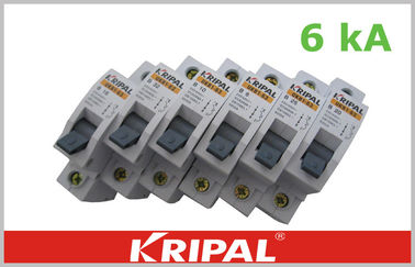 Mini Devre Kesici Tek Kutuplu Çift Kutuplu Üç Kutuplu Dört Kutuplu Özelleştirilmiş 1,3,6,10,16,20,25,32,40,50,63A