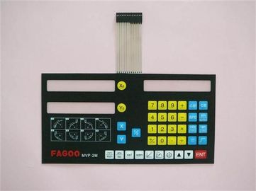 Çok Kauçuk Keys ile Özelleştirilmiş Lastik Paneli su geçirmez Tactile Membrane Switch