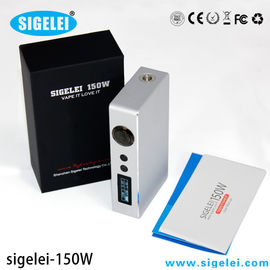 Floating 510 Thread Variable Voltage E Cig 2PCS 18650 Battery Sigelei 150 W