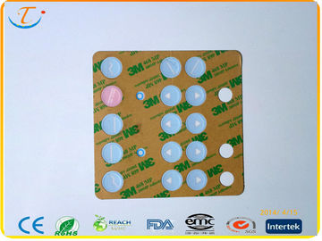 Graphic Membrane Switch Overlays / Panels , RoHS Membrane Labels With 6 Colors