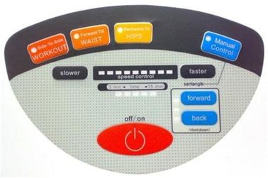 Isı Dayanıklı ile İnce Film Kabartmalı Grafik Yerleşimi Membrane Switch Panel