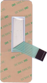 Light Weight Membrane Switch and backlight membrane  keypad auotype pet and 3M adhesive with metal dome and led